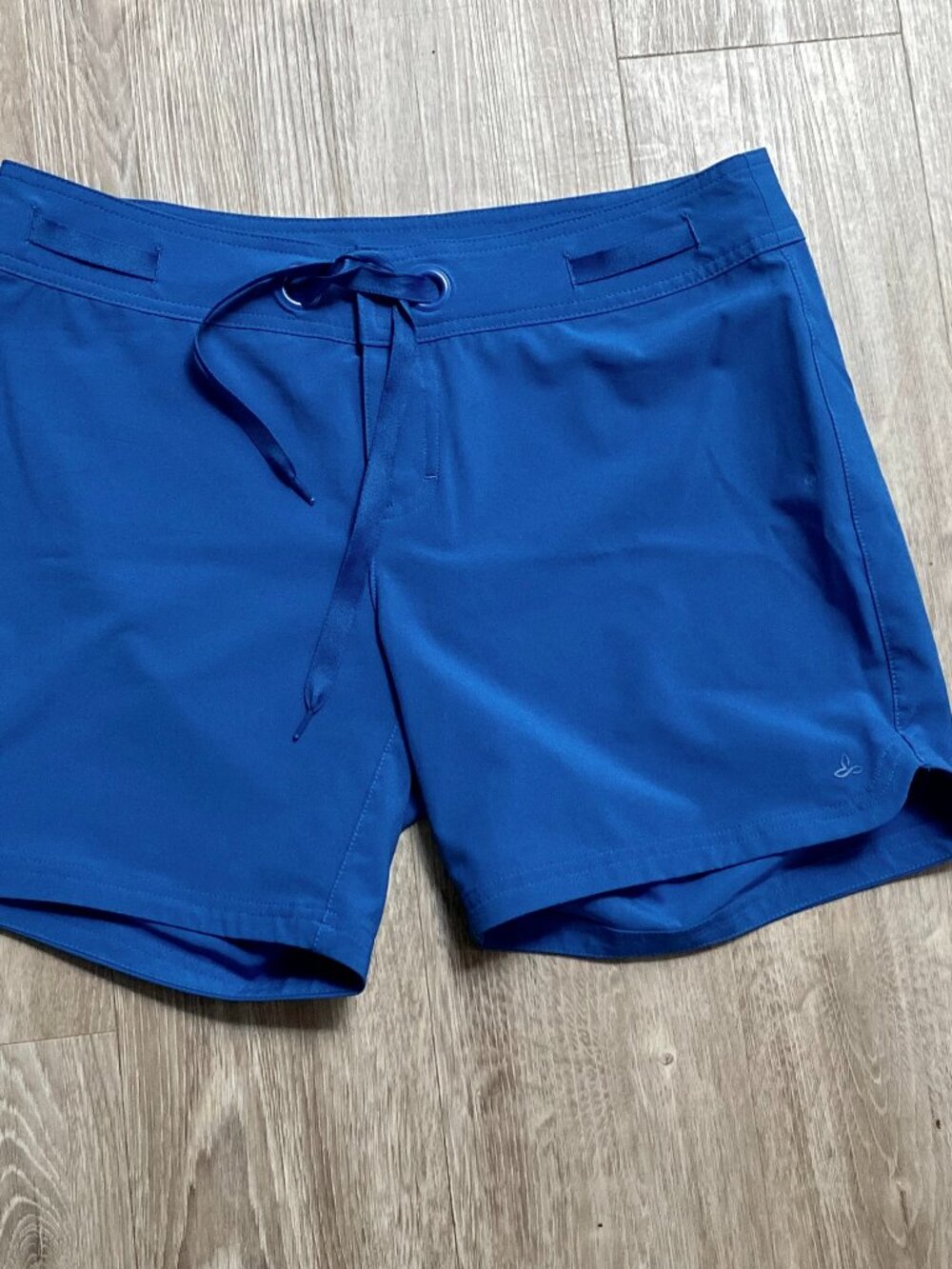 Prana Blue Silvana Boarding Hiking Outdoors Quick Dry Swim Trunks Shorts S
